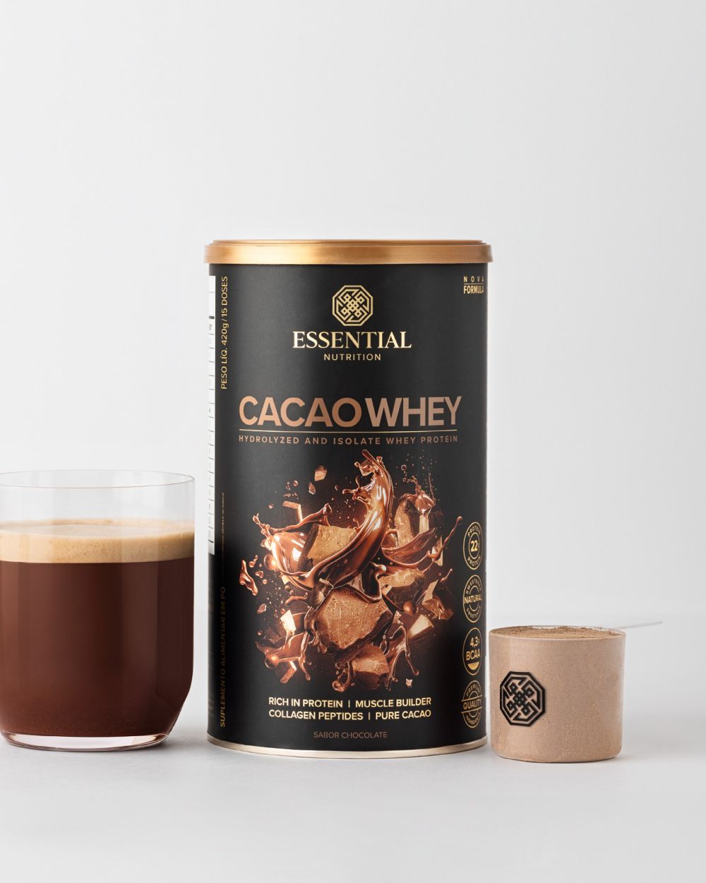 Cacao Whey essential nutrition