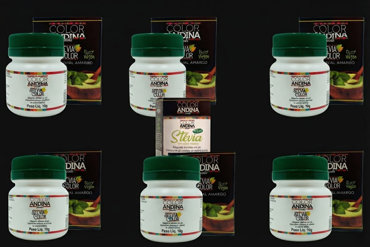 Cabaz Pack Despensa: 6x Stévia Color Original + 1x Stévia New