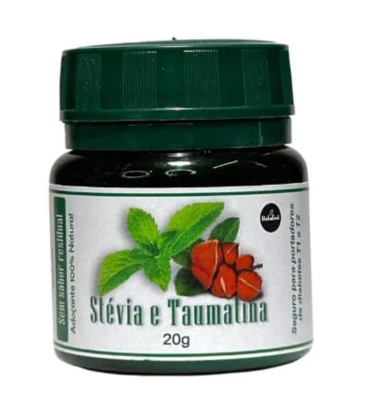 Adoçante Stevia Natufood I Stevia e Taumatina 20g I Pré-Venda