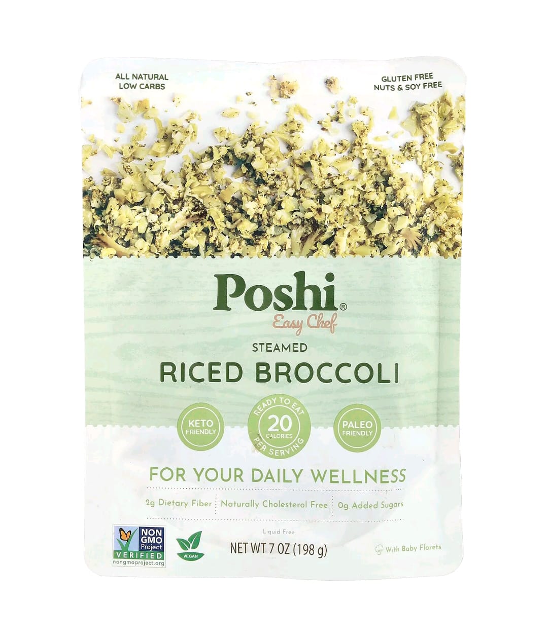 Arroz Low Carb  – Palmito, Couve-flor ou Brócolos (198g)