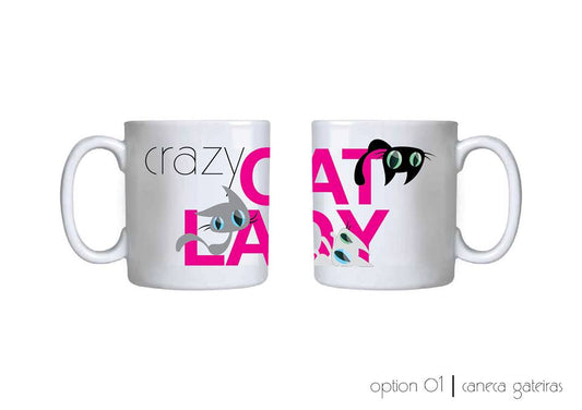 Caneca Crazy Cat