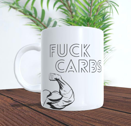 Caneca fu¢k carbs força