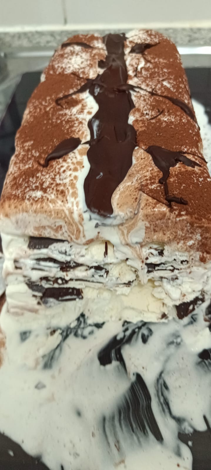 Receita Digital : Cassata com Chocolate em Camadas,sem acucar (PDF)