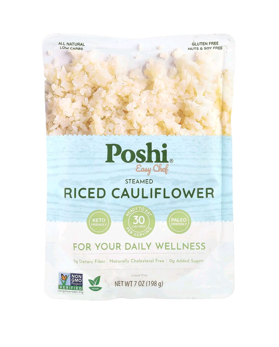 Arroz Low Carb  – Palmito, Couve-flor ou Brócolos (198g)