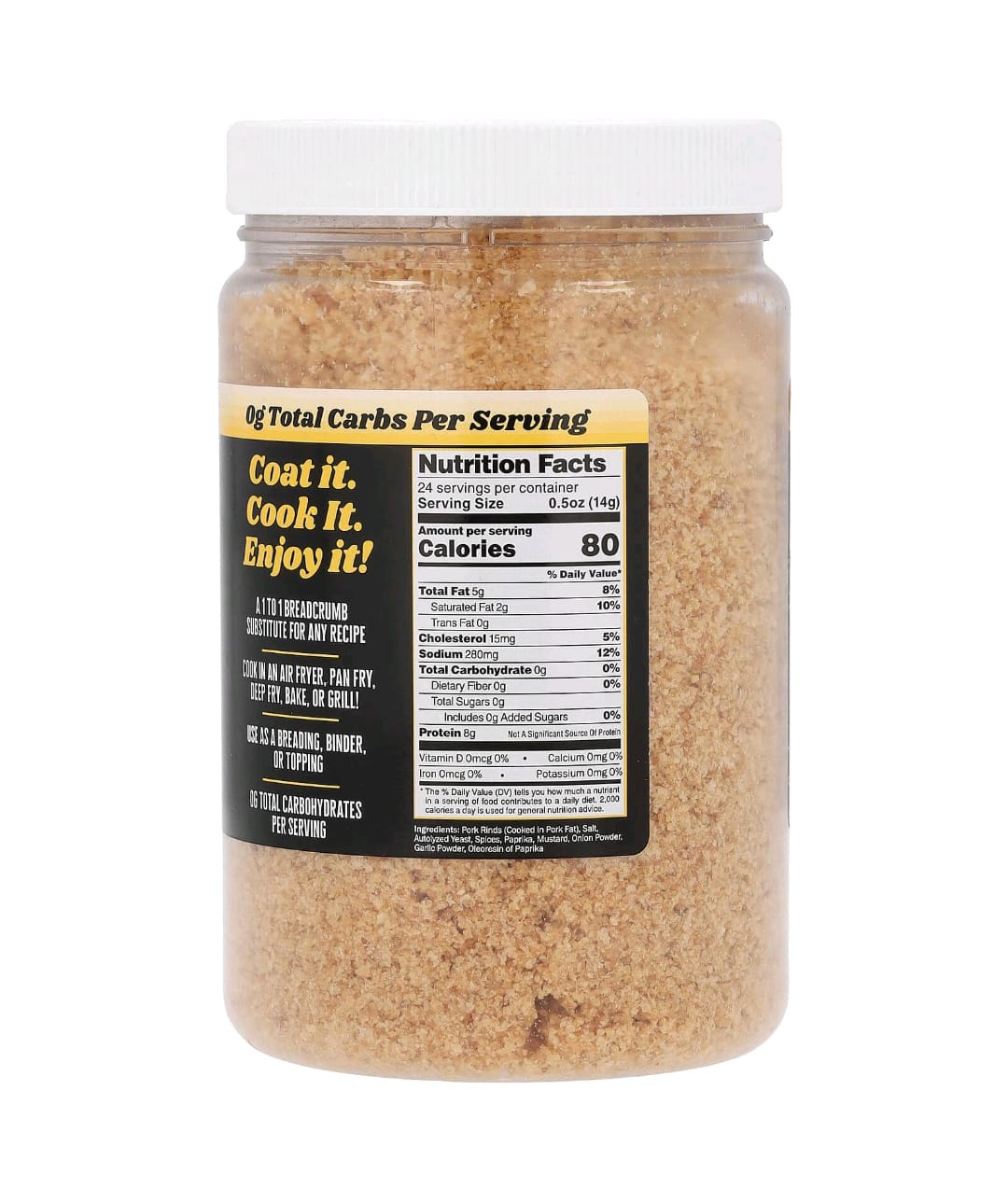 Farinha de Torresmo – Sem Glúten, Zero Carboidratos (340g)