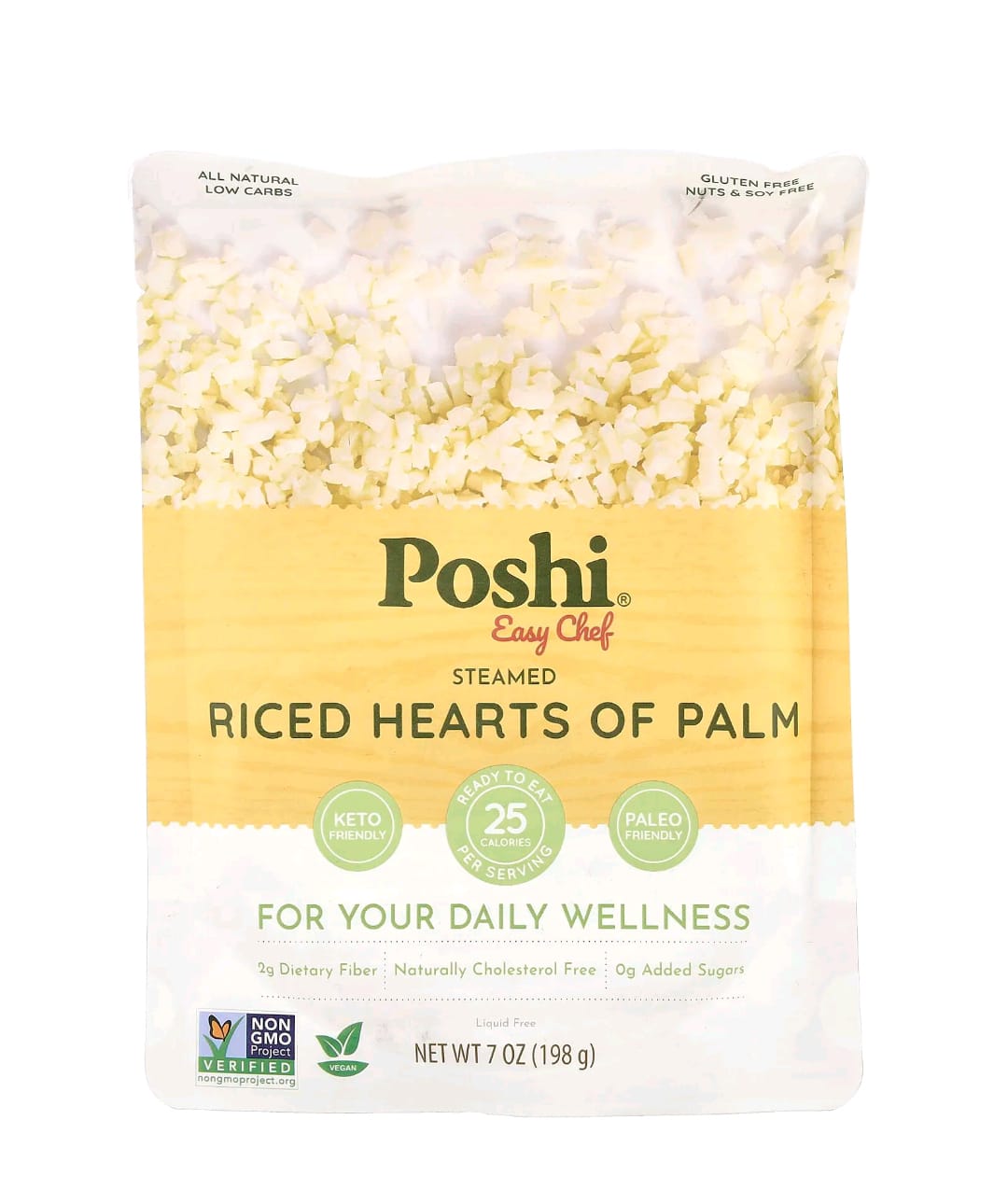 Arroz Low Carb  – Palmito, Couve-flor ou Brócolos (198g)