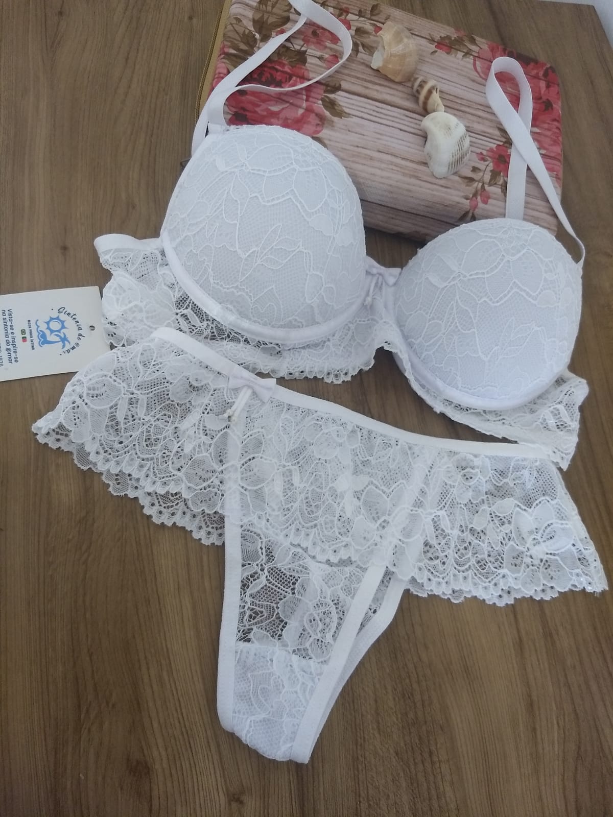 Conjunto lingerie brasileira dreaming light