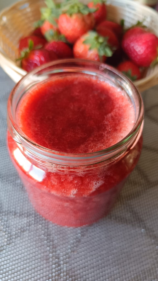Geléia de morango low carb