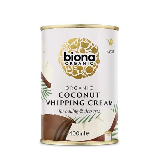 Creme de Coco para Bater Bio 400ml – Biona Organic | Sem BPA, Vegano e Sem Glúten