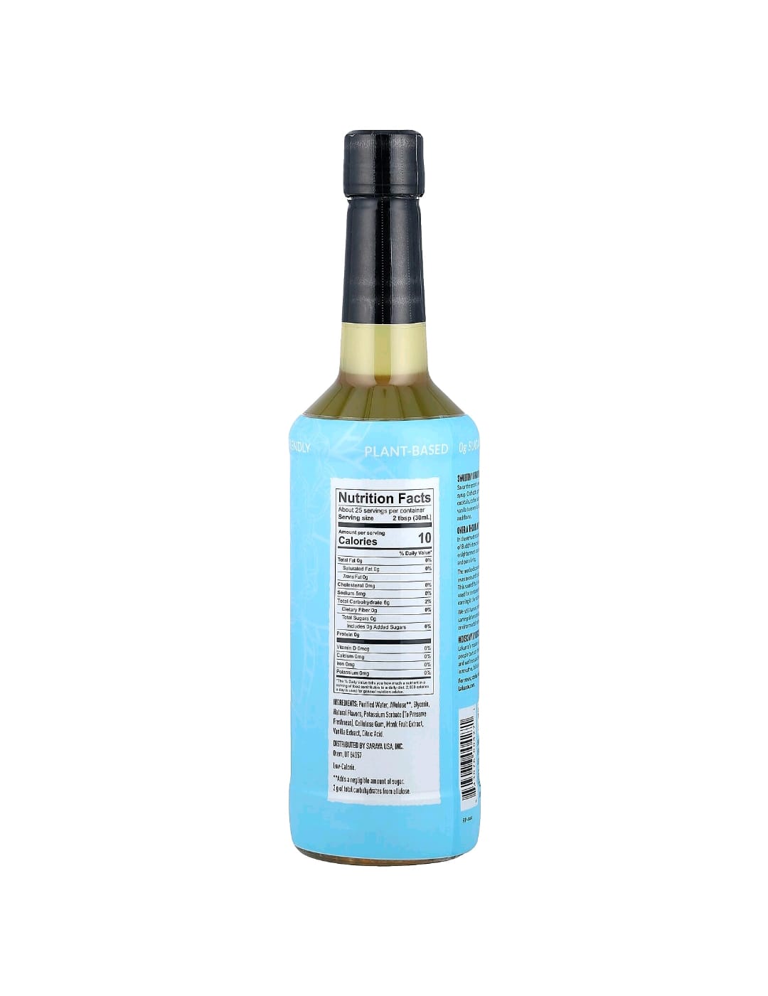 Syrup Zero – Calda Aromática 750 ml (Baunilha / Caramelo)
