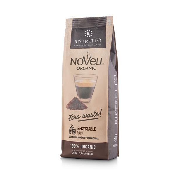 Café Novell Organic Ristretto - moído 250 G