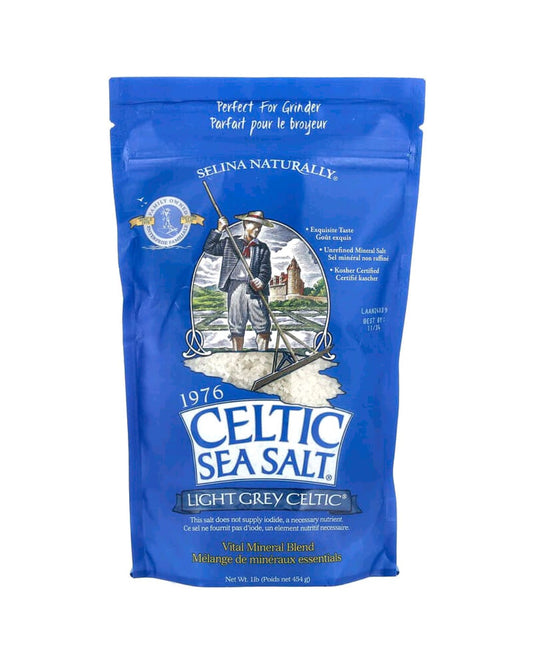 Sal Marinho Mineral  – Integral, Não Refinado e Rico em Minerais Essenciais (454 g)