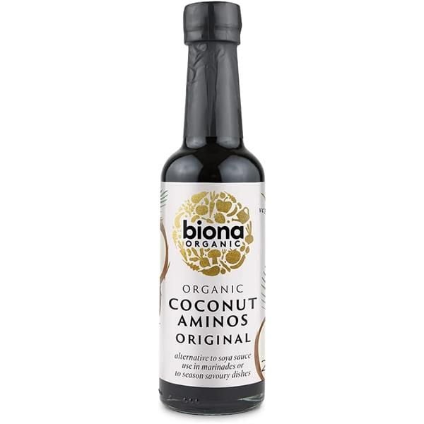 Coconut Aminos Original Biona Organic | Alternativa ao Molho de Soja Sem Glúten