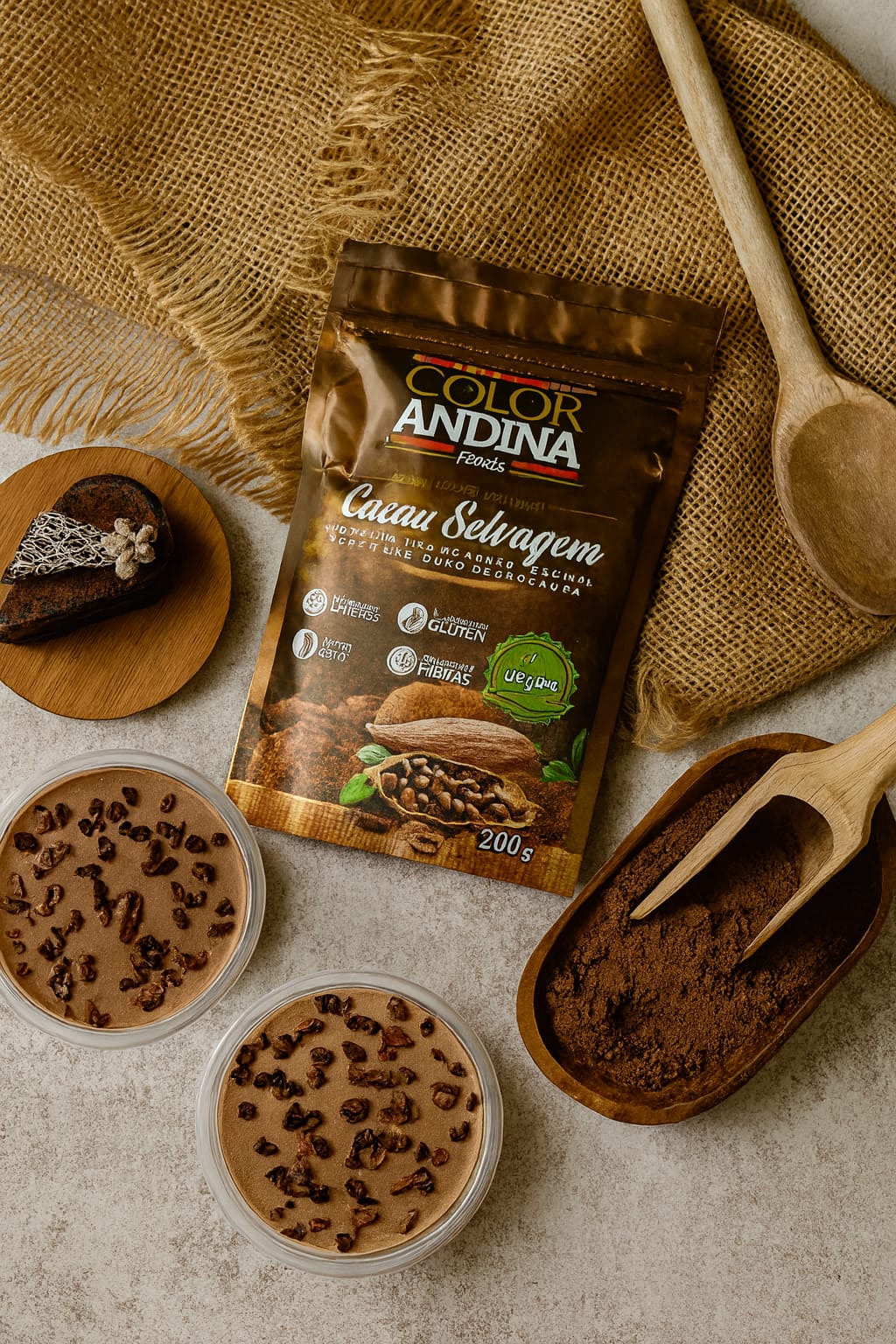 Cacau Selvagem 200g | 100% puro | COLOR ANDINA FOODS