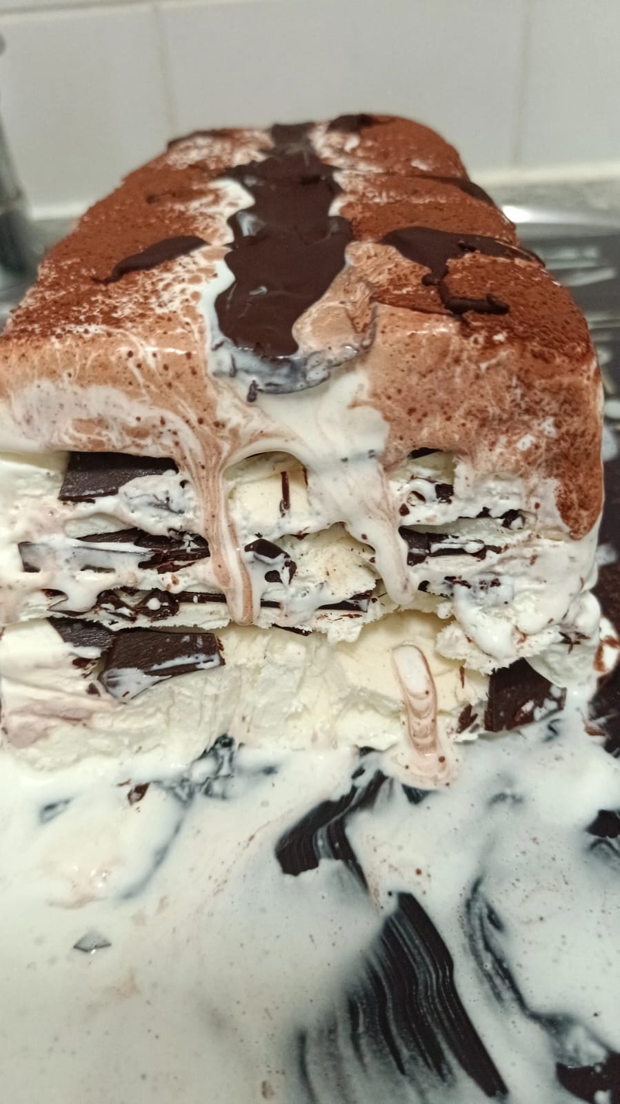 Receita Digital : Cassata com Chocolate em Camadas,sem acucar (PDF)