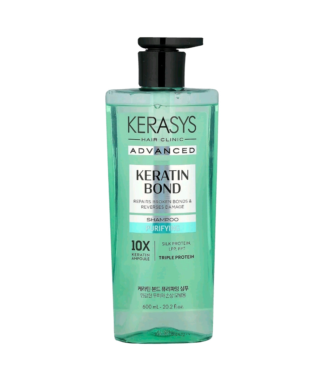 Kerasys, Advanced, Shampoo Keratin Bond, Purificante, 600 ml