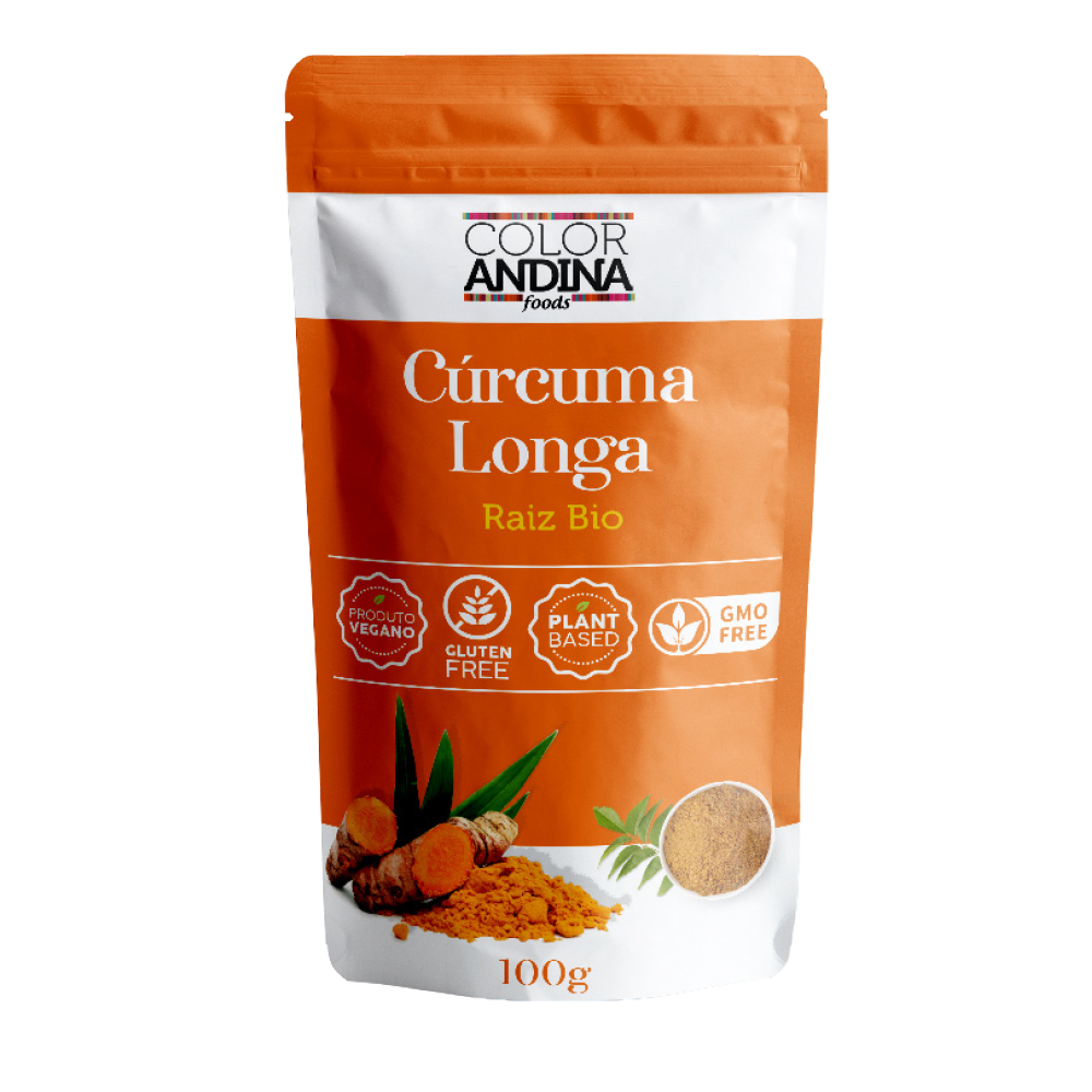 CÚRCUMA PURA COLOR ANDINA FOODS 100G