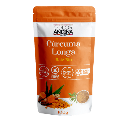 CÚRCUMA PURA COLOR ANDINA FOODS 100G