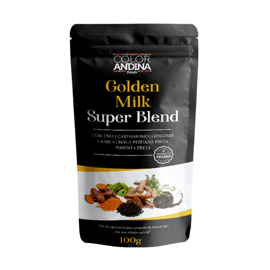 GOLDEN MILK (SUPER BLEND) COLOR ANDINA FOODS 100G