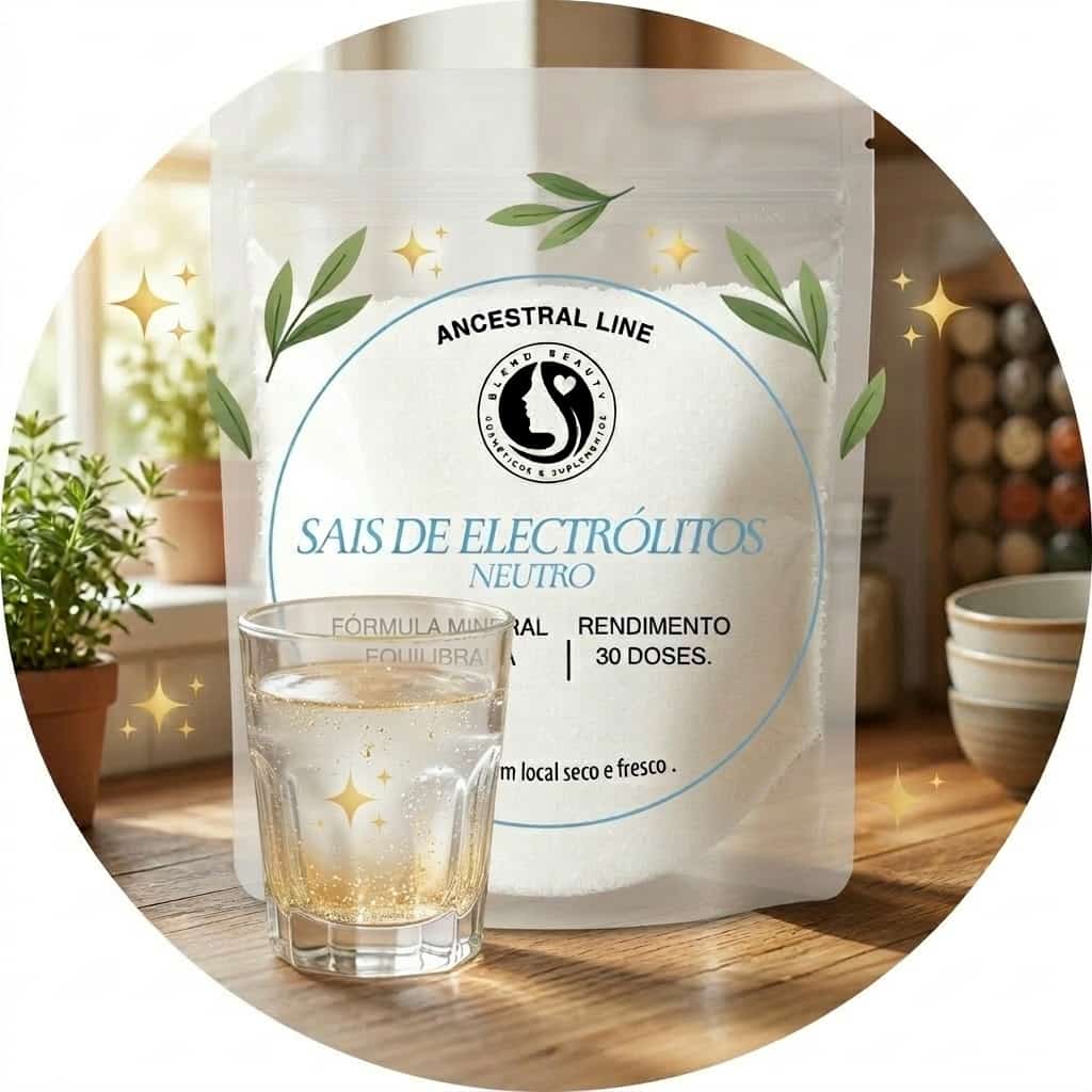 Electrólitos Ancestral Line – Suporte Mineral Essencial - (Sabor Neutro)