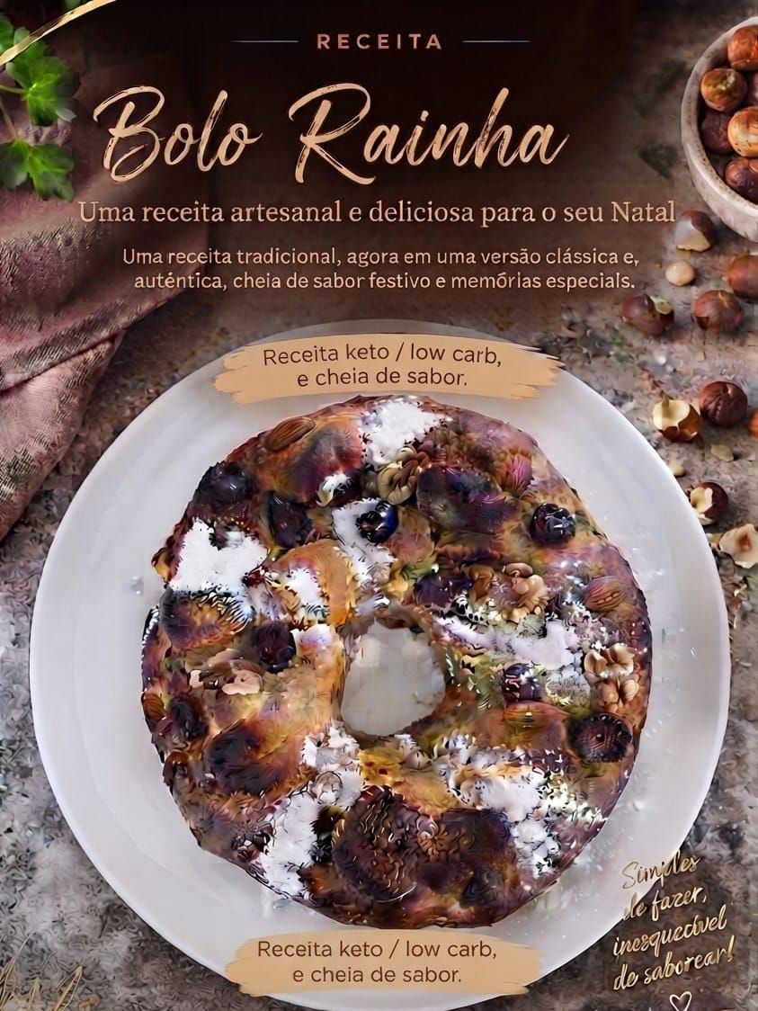 Especial de Natal Low Carb I Coleção Digital de Receitas Exclusivas -1º Vol