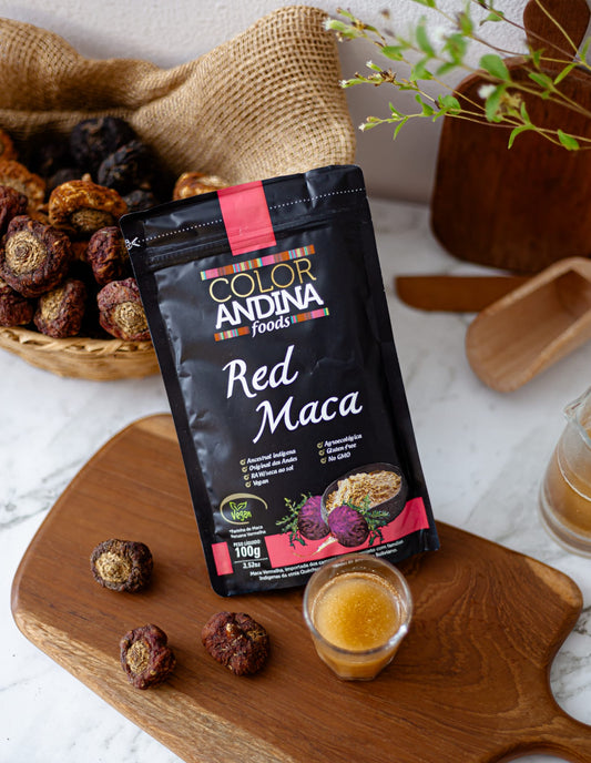 Maca Peruana Vermelha em pó 100% pura 100g | direto dos Andes