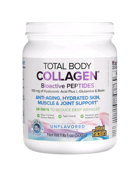 Colágeno Corporal Total, Peptídeos Bioativos 500 g