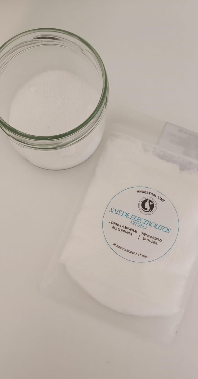 Electrólitos Ancestral Line – Suporte Mineral Essencial - (Sabor Neutro)