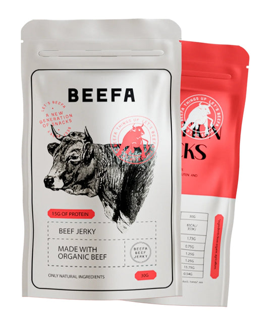 Pack Especial Snack de Proteína Pura (Carne Bio & Grass-Fed) – 4 Unidades
