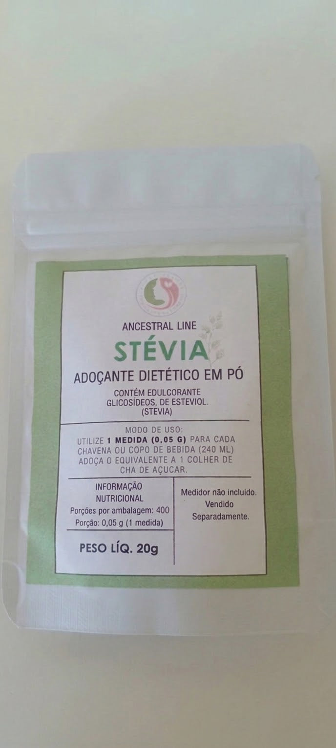 Adoçante stévia color andina 100% natural zero acucares