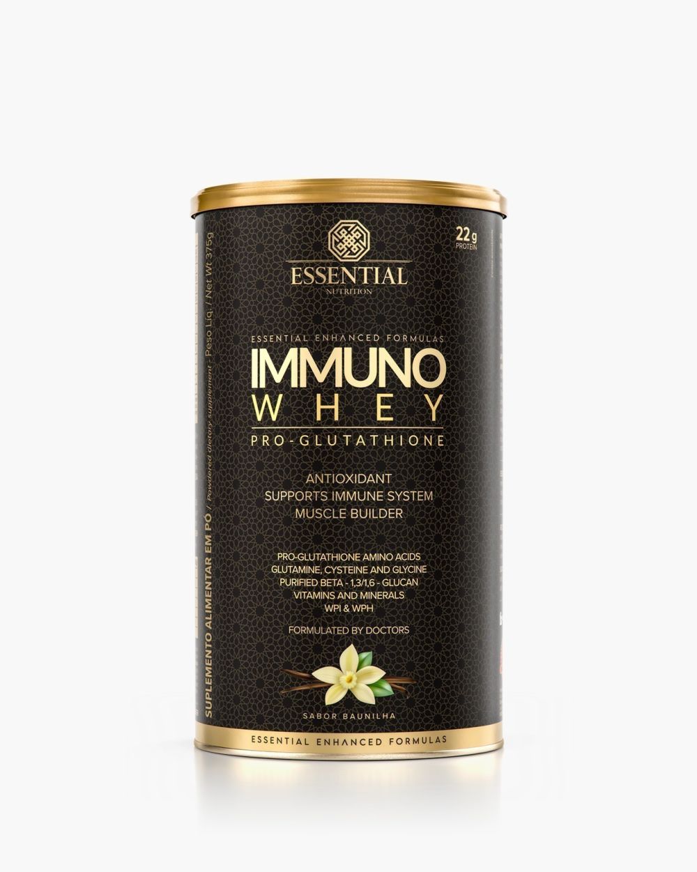 Immuno Whey Baunilha essential nutrition