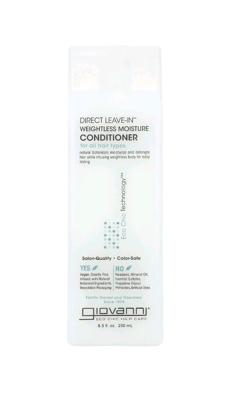 Direct Leave-In, Condicionador Leve e Hidratante, Para Todos os Tipos de Cabelo, 250 ml