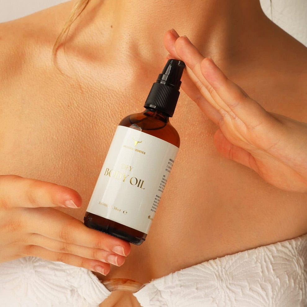 Óleo Corporal Seco Nutritivo l Fórmula Leve de Rápida Absorção 100ml