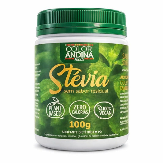 ADOÇANTE STEVIA CRISTAL 100g - PRÉ VENDA