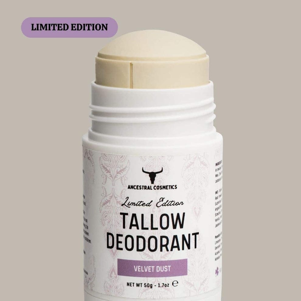 Desodorizante Natural de Sebo – Ancestral Cosmetics | Sweet Meadow & Mountain Spring